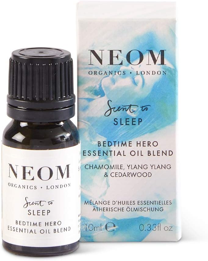 Neom Bedtime Hero Essential Oil Blend 10ml Chamomile Ylang Ylang Cedarwood