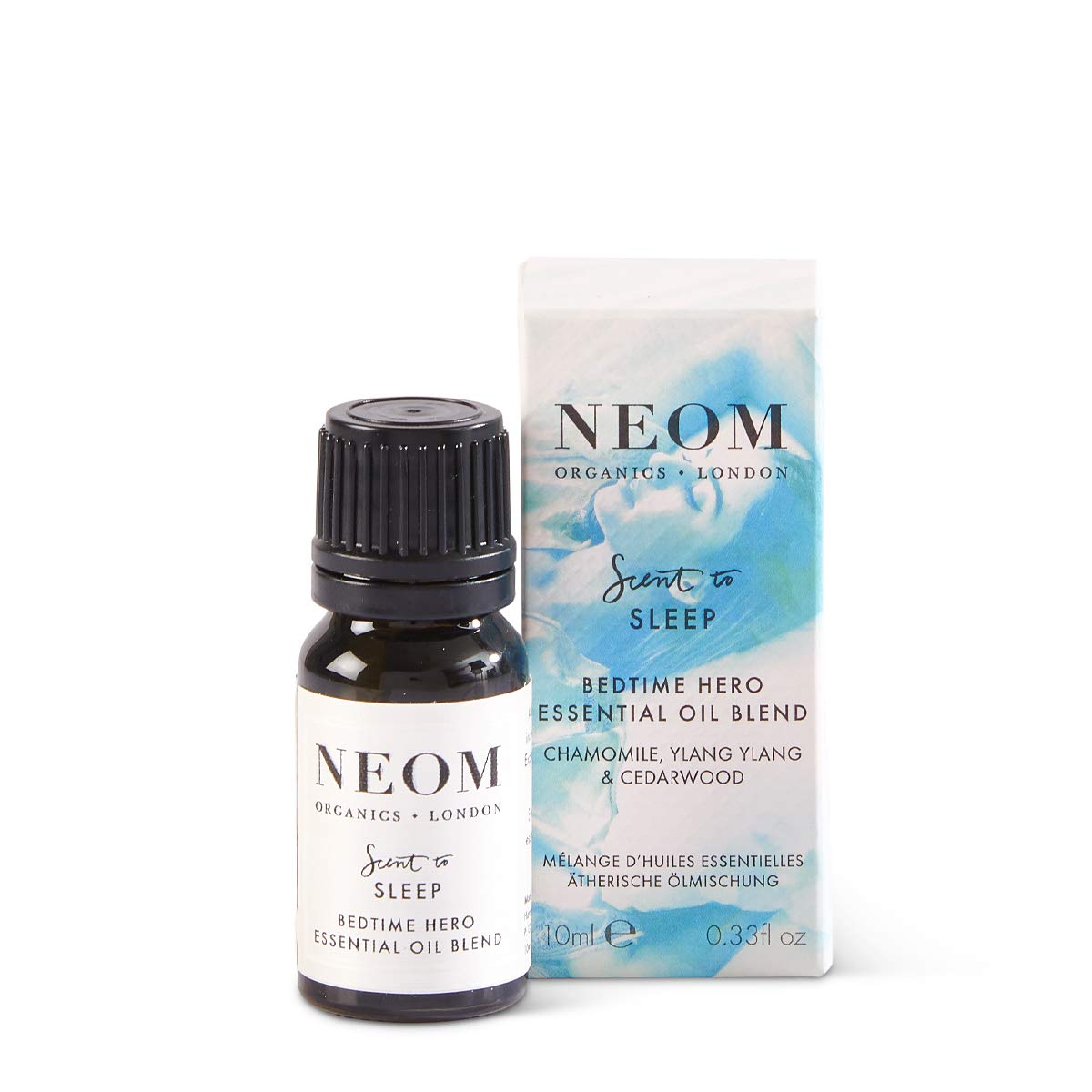 NEOM - Bedtime Hero Essential Oil Blend, 10ml | Chamomile, Ylang Ylang & Cedarwood |Scent to Sleep Range