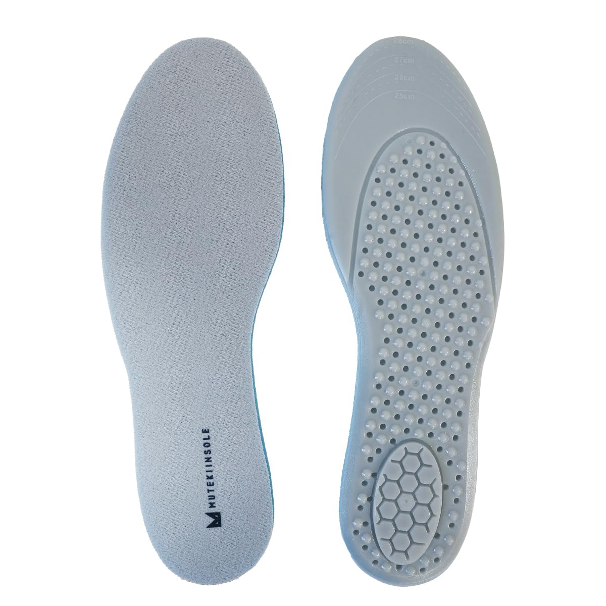ムテキインソール (L) 25-28cm 衝撃吸収 体圧分散 抗菌防臭加工商品画像