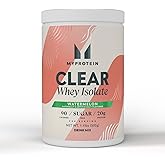 Myprotein Clear Whey Isolate Protein Powder, 20 Servings (1.1lbs) Watermelon, 20g Protein per Serving, Naturally Flavored Drink Mix, Daily Protein Intake for Superior Performance