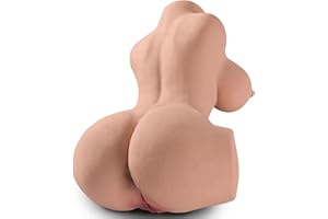 5.6LB Sex Doll Torso for Men with Big Boobs Vagina&Anal, Realistic Male Masturbators Cup Pocket Pussies Sex Dolls Torso Pussy