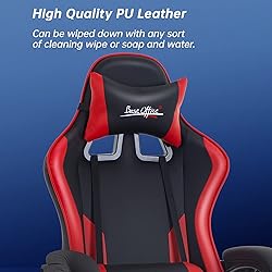 Gaming Chair Office Chair Desk Chair with Footrest
