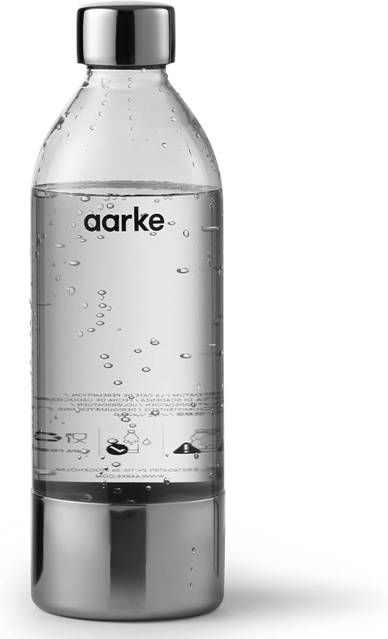 aarke Bottle for Sparkling Water Maker 3 BPA Free Steel Details