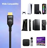 Etseinri HDMI 2.1 Cable 2M Certified 48Gbps 8K 240Hz eARC HDR Braided Cord view 6