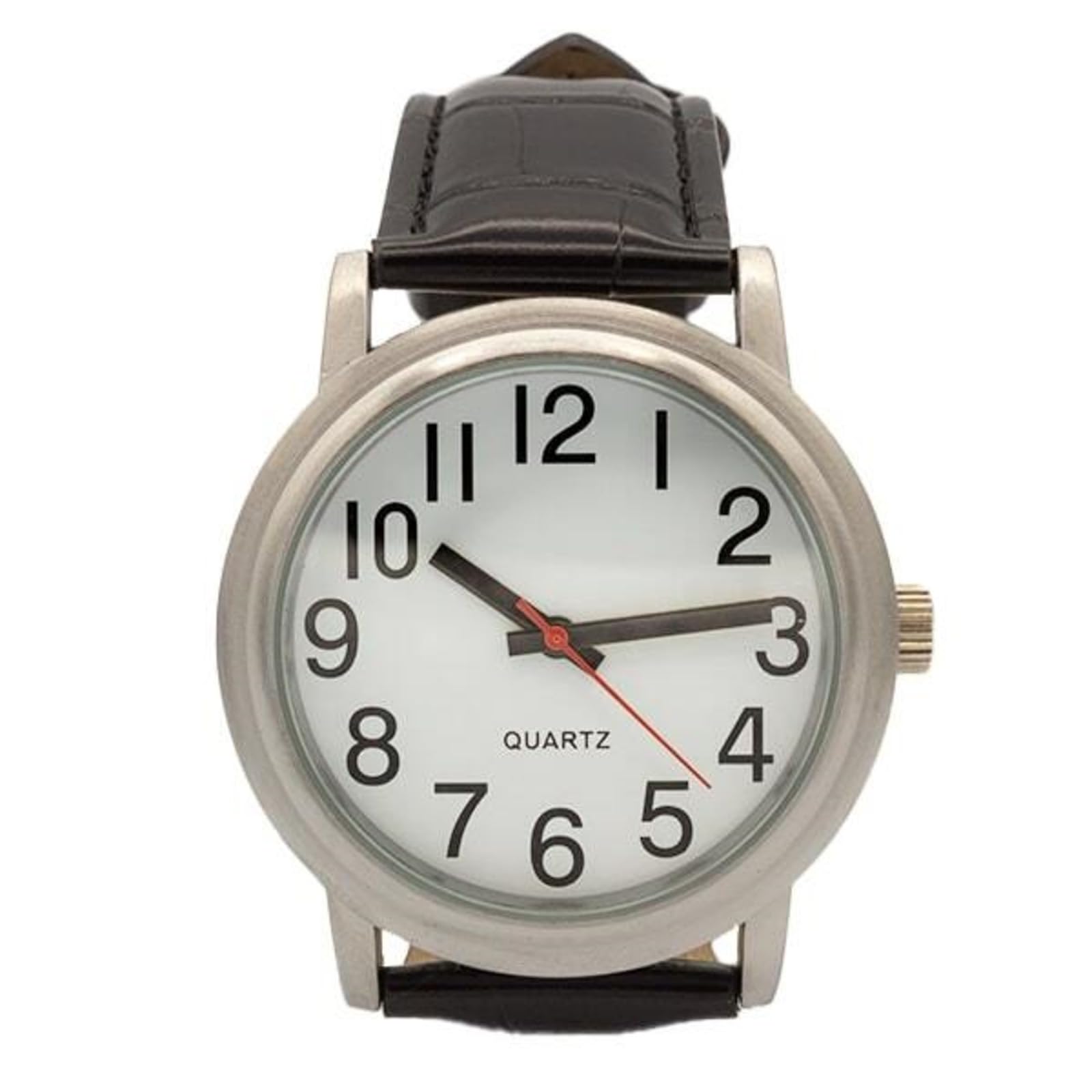 Ravencourt Living Easy to Read Analogue Watch - Bold Hands and Numbers, Easy to Grip Crown, Available in 2 Sizes (Small)