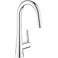 GROHE 32226003 Zedra Pull-Down Kitchen Faucet with sprayer Chrome