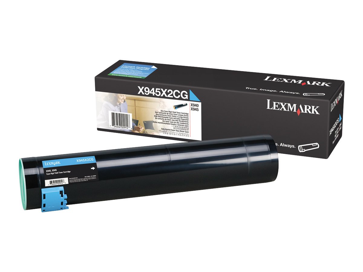 Lexmark Toner for X940,X945 22000 Sheets - Cyan