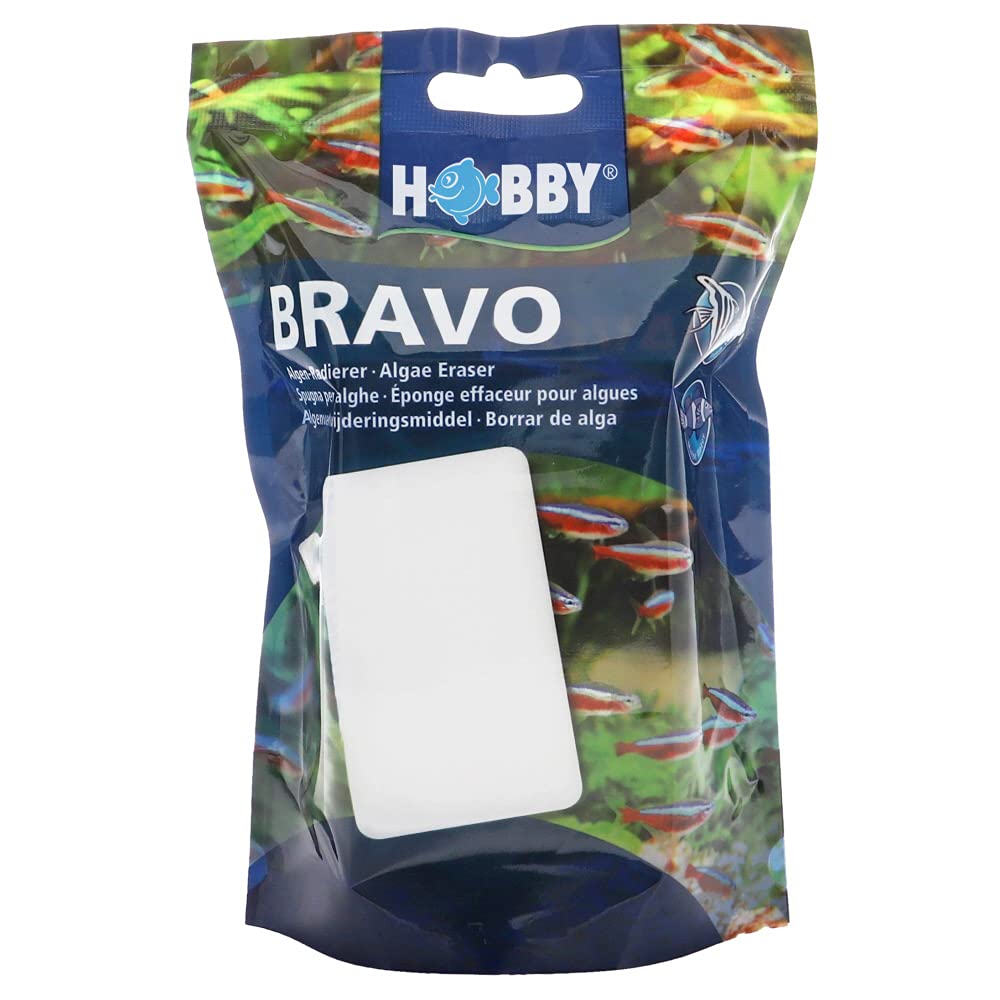 Hobby Bravo Algae Eraser - Rectangular, White - SB