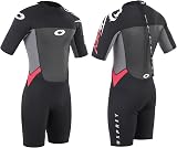 Osprey Origin Shorty Wetsuit 3mm Men Black Red XS