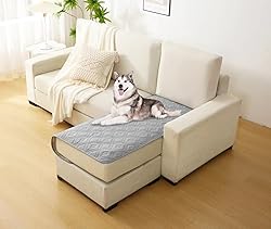 LPMOERA Waterproof Reversible Couch Sofa Cover