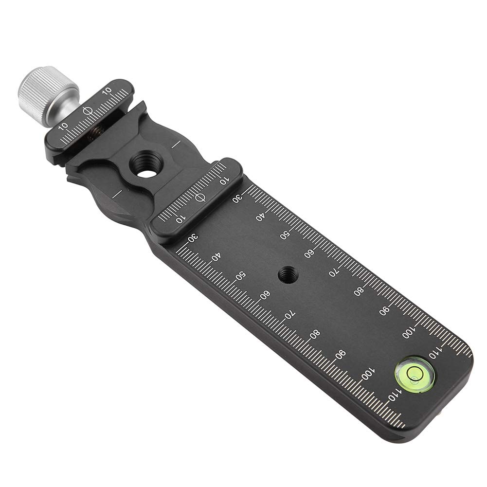 VBESTLIFE DR-140 Aluminum Alloy Long Sliding Rail Slide Quick Release Plate For Camera