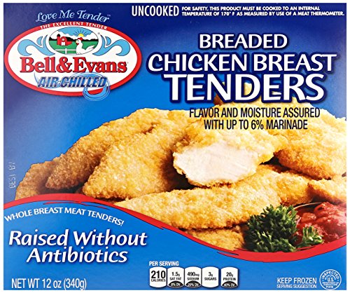 Bell & Evans, Frozen Breaded Chicken Tender