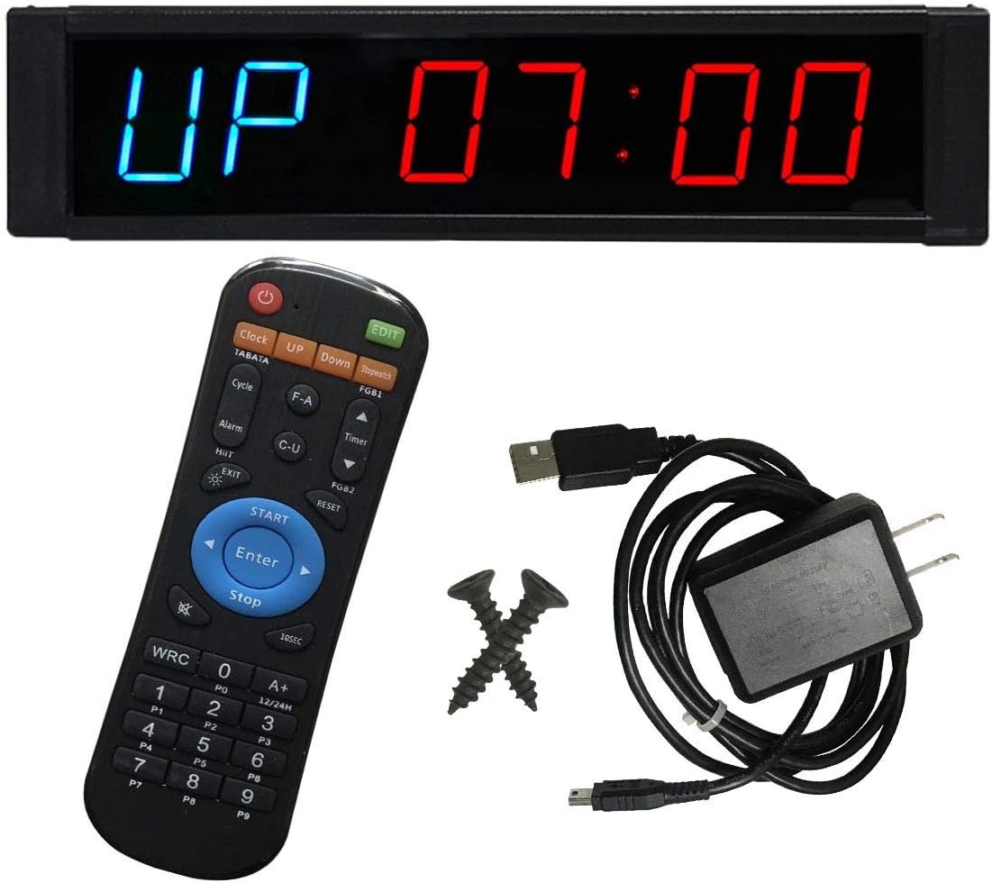 Quilty Digital Clock Wall Mounted Large Clock Led Wall