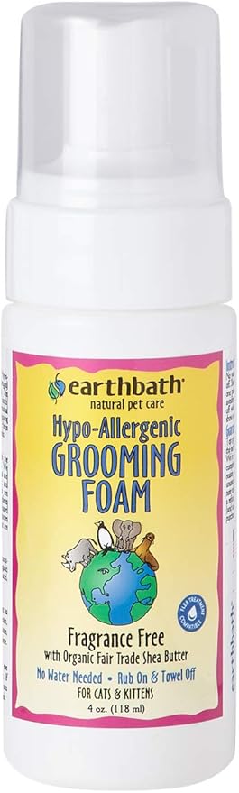 earthbath cat shampoo