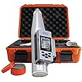VTSYIQI Handheld Digital Concrete Rebound Hammer Concrete Strength Hardness Tester Schmidt Resiliometer HT-225W Range 10 to 60MPa with Integrated Voice Digital Test Hammer Rebound Hammer Tester
