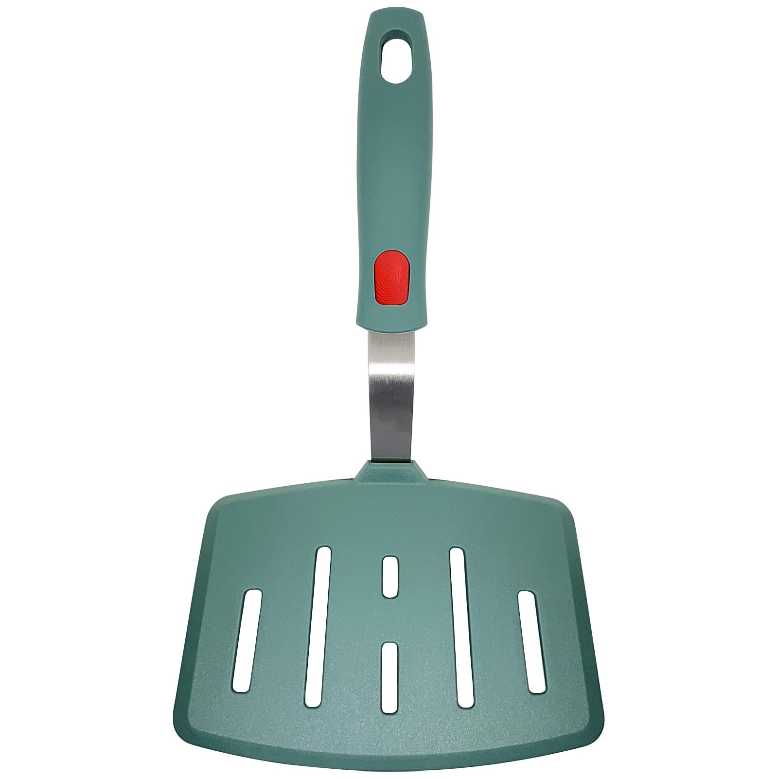 Photo 1 of Silicone Spatula Turner, Heat Resistant Pancake Spatulas for Nonstick Cookware Pan, Wide Slotted Omelette Egg Spatula Fish Spatula Cooking Spatula for Kitchen Use Thin Flexible Spatula Dishwasher Safe