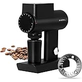 TIMEMORE Sculptor 064S Flat Burr Coffee Bean Grinder, Electric Espresso Grinder with Stepless Coarseness Adjustment, Suitable for Pour over, French Press, Cold Brew - Black
