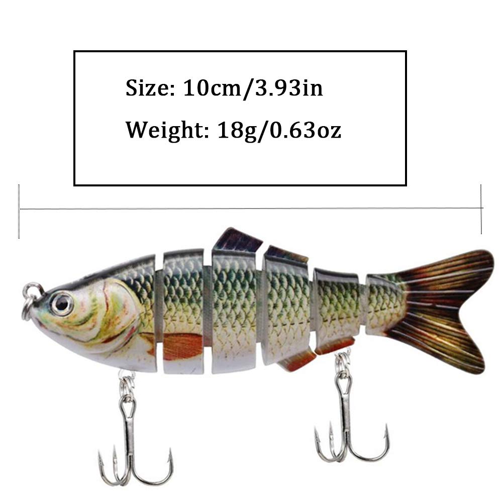 YL OUTDOOR Fishing Lures for Bass 3.9\