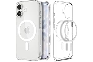 Spigen for iPhone 17 Case, Ultra Hybrid MagFit [TPU Covered Camera Control] [Anti-Yellowing] [Compatible with Magsafe] - Clear