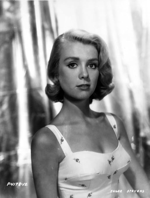 Amazon.com: Inger Stevens wearing a Printed Dress Photo Print (24 ...