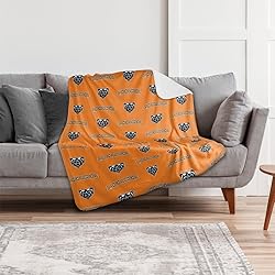 Mercer University Blanket, 50"x60" Logo Pattern
