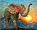 5D Diamond Painting Kits for Adults Full Drill DIY Elephant Diamond Paintings Animal Crystal Rhinestone Embroidery Pictures Cross Stitch Arts Craft for Home Wall Decor Gift (12×16inches…