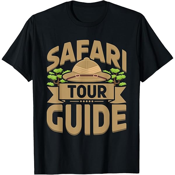 Amazon.com: Safari Tour Guide T-Shirt, Animal Shirt, Africa T