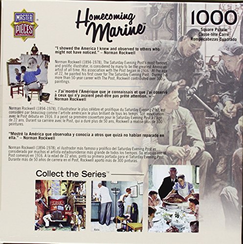 MasterPieces Saturday Evening Post Norman Rockwell Homecoming Marine Jigsaw Puzzle, 1000-Piece