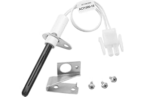 Cenipar 903110A 903110 Furnace Hot Surface Ignitors With Plug, Round Silicon Nitride Universal Hot Surface Igniter Kit Replacement for Nordyne Furnace Igniters 903110