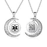 Theluckytag Medical Alert Necklace for Women