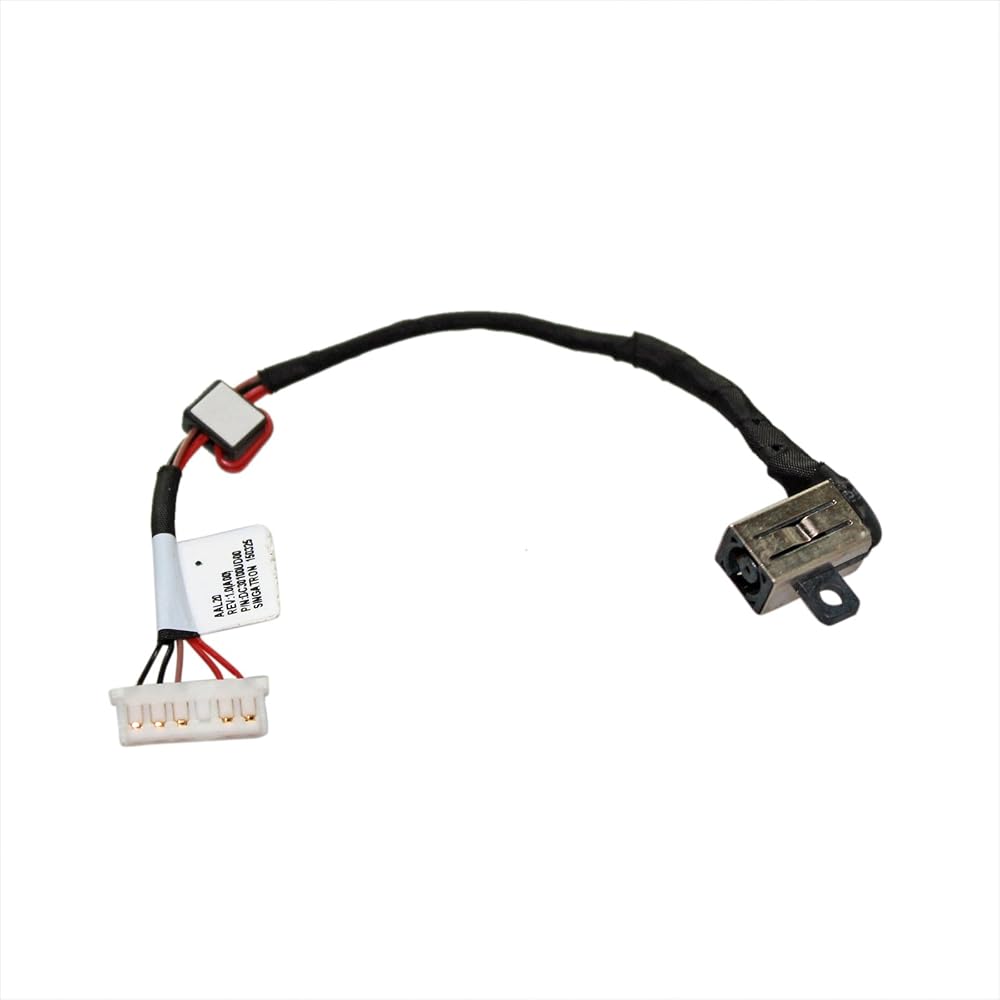 Gintai DC Power Jack Cable Harness for Dell Inspiron 17 5000 5758 DC30100TT00