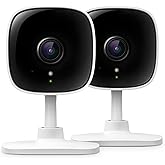 TP-Link Tapo 2K Security Camera for Baby Monitor, Dog Camera w/Motion Detection, 2-Way Audio, Night Vision, Cloud & SD Card S