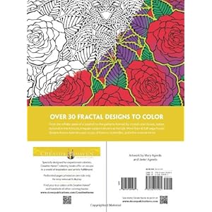 Creative Haven Nature Fractals Coloring Book (Adult Coloring)