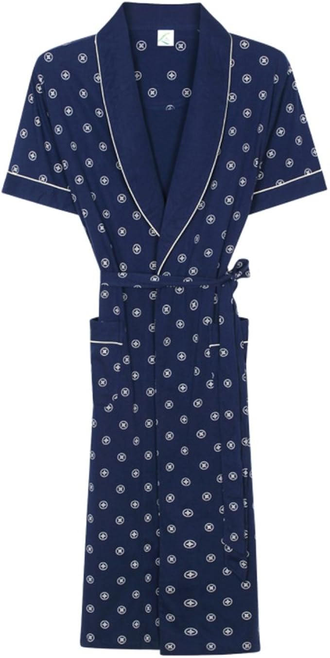 short sleeve summer dressing gown