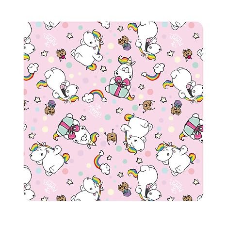 Pummel & Friends - Geschenkpapier (rosa)