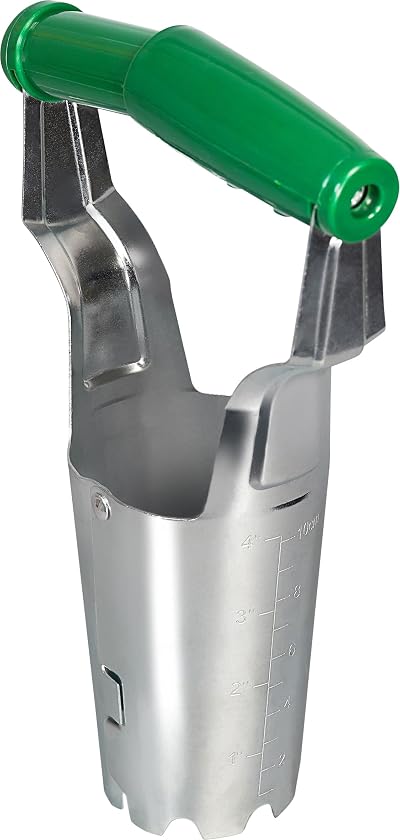 St Helens Home Garden Bulb Planter Tool Depth Gauge Spring Release Handle