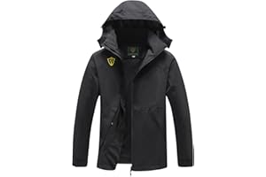 GIISAM Rain Jacket for Women, Women's Waterproof Lightweight Rain Jackets Packable Raincoat Windbreaker Coat with Hood