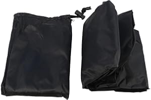 Waterproof Oxford Fabric Seat Cover for Riding Lawn Mower and Tractor for - Outdoor Equipment Protector, 50x39x35cm, Black