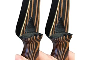 SHATTERPROOF ARCHERY Recurve Bow Arrow Rest Calf Hair (Left)