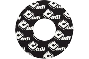 ODI F70DNB; Grip Donuts Black Made by ODI