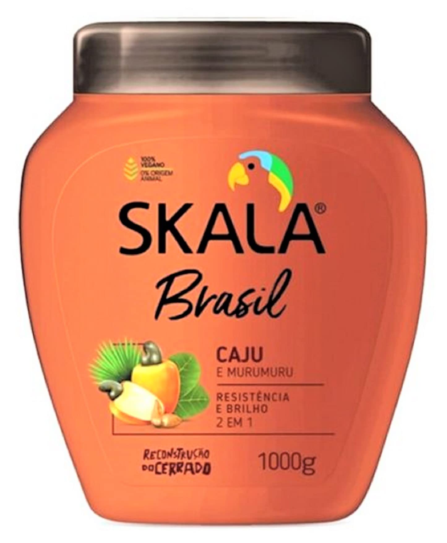 Nourishes & Softens Hair - Crema Acondicionadora Caju E Murumuru - Skala - 1000ml - Rich in Nutrients