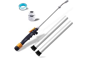 5Pack RV Water Heater Anode Rod & Flush Wand with Hex Wrench Socket Removal Tool ， 9.25" L x 3/4" NPT RV Water Heater Anode R