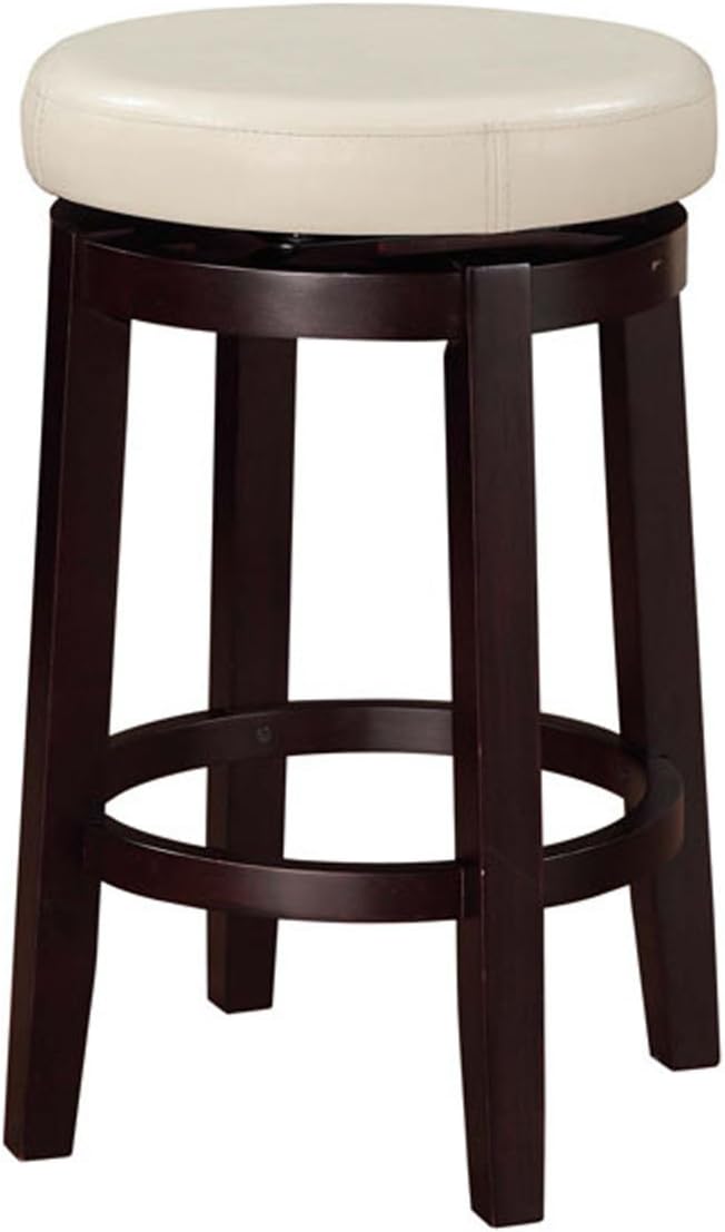 Linon Maya Rice 24 Inches Counter Stool, 24