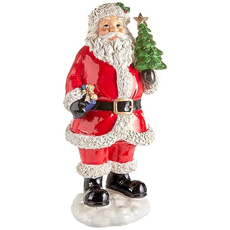 Amazon Com Raz Imports 12 Santa Claus Figure Christmas Classic