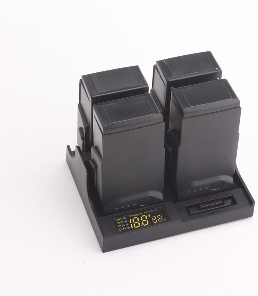 Mavic Air Battery Charger Multi Intelligent Charging Hub with Charge Indicator LCD Display for DJI Mavic AIR Quadcopter 4 in 1