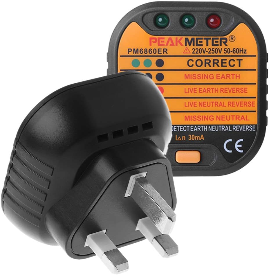 Stoertuy USA/UK/UE 110 / 230V power outlet, socket tester automatic polarity check plug