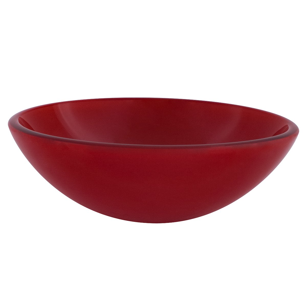 Novatto ROSSO Double Layer Glass Vessel Sink