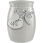 Small Urn for Mom Dragonfly Keepsake Miniature Ashes Holder for Loss of Mother for Cremation Ashes Memorial Vial