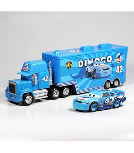 Amazon.com: Flmenunu Movie Car Toy 1:55 The King& Chick Hicks  