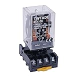 TWTADE/JTX-2C, MK2P-I DPDT Power Relay with Plug-in